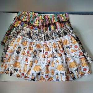 Lot of 3 Printed Women's Skirt Size 4X